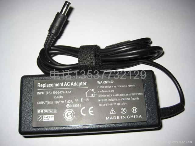 Notebook computer adapter