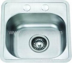 stainless steel sink