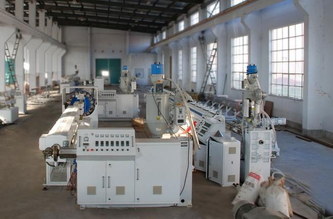 PVC fiber reinforced soft production line