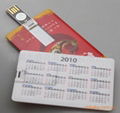 Credit card logo usb flash drive 1