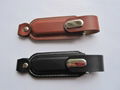 Leather usb flash drives