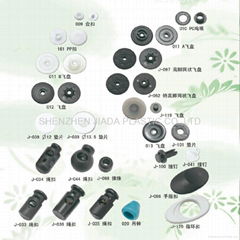 plastic stopper, plastic rivet, plastic gasket for stationery & bag