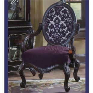 European style furniture solid wood recliner