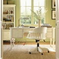 European Mediterranean style furniture solid wood desk and chair 1