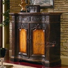American style furniture solid wood hand-painted carved sitting room series 