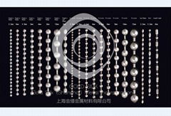 metal bead curtain/stainless steel ball chain