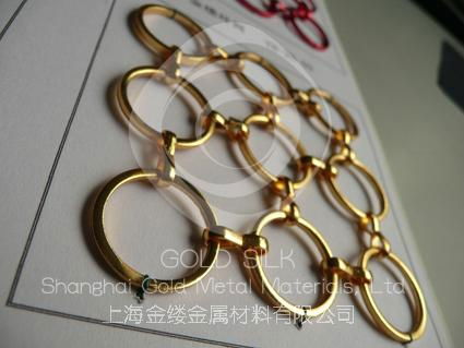 stainless steel metal ring mesh