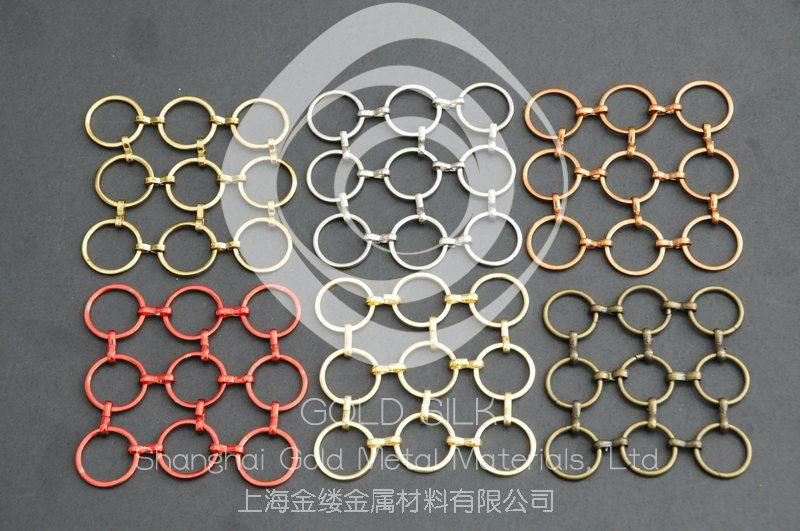 stainless steel metal ring mesh manufacturer-- Shanghai Gold Metal Materials Ltd 2