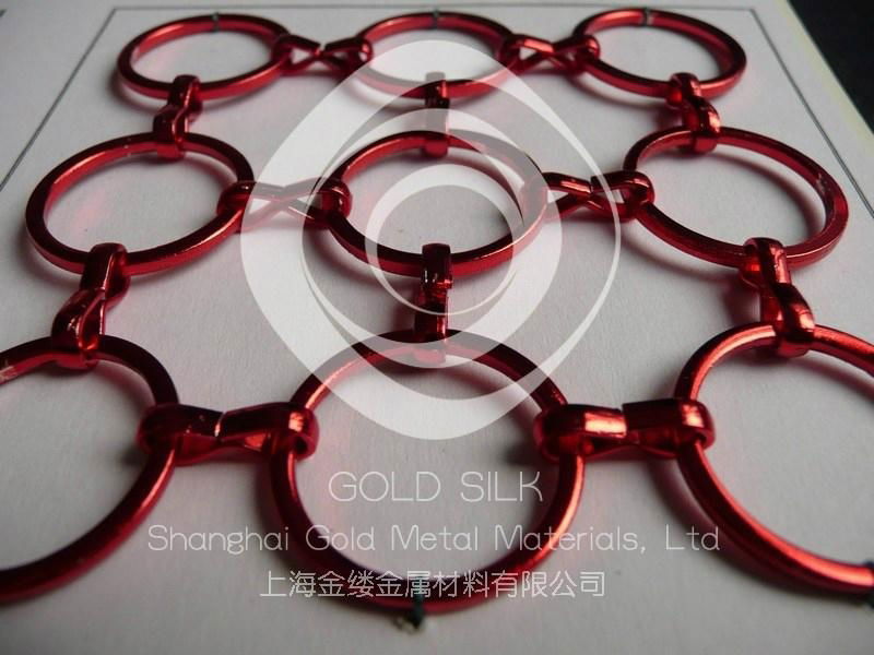 decorative metal ring mesh manufacturer 2