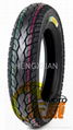 Tubeless motorcycle tire 