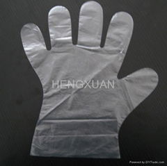 Disposable pe glove 