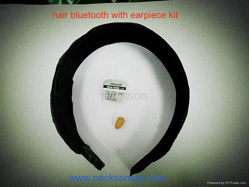 hair bluetooth with 305 skin wireless earpiece kit