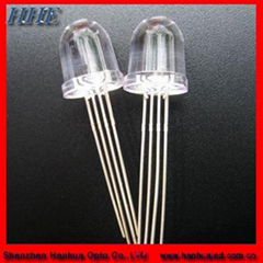 8mm RGB round transparent led diode