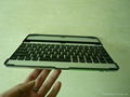 Aluminum Bluetooth Wireless Keyboard Case for iPad 2 3