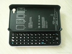 Bluetooth slide keyboard case for iphone4&4s