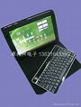 Bluetooth keyboard for Acer Iconia 500 TabPC Folding leather protective case 2