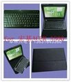 Bluetooth keyboard for Acer Iconia 500 TabPC Folding leather protective case 4