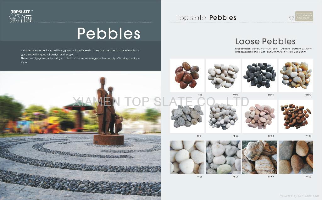 pebble/ paving/ roofing