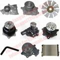 cooling system forklift parts