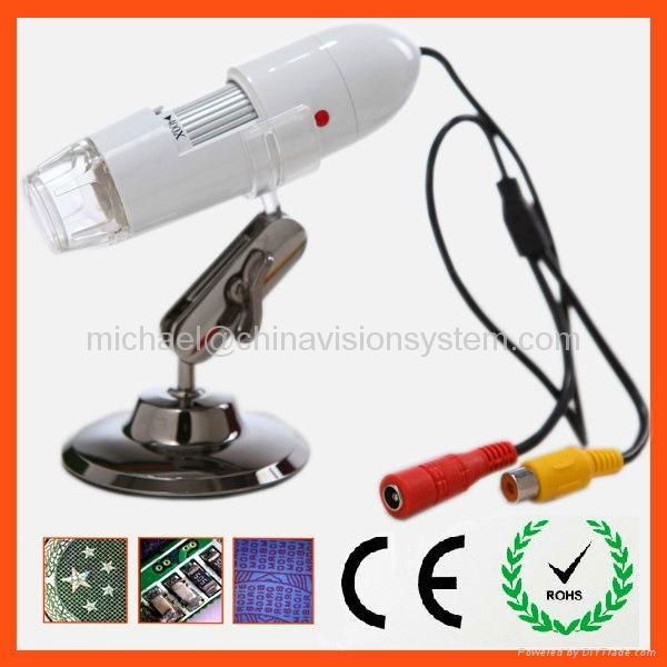 AV 2MP 8LEDS 200X  handheld microscope KLN-JAV200