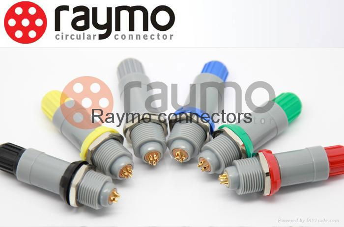 lemo plastic connectors used as medical connector P series