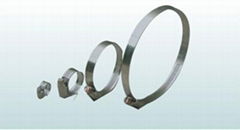 stainless steel lock steel ball ties