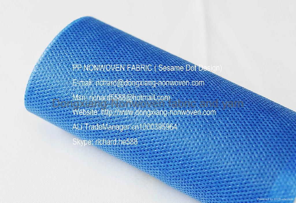 Cross pattern and Sesame point PP Nonwoven Fabric 4