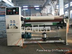 single shaft rewinding machine