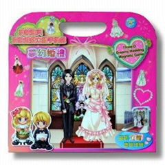 Three-D Dreamy Wedding Magnetic Game(Handbag)