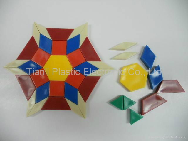 Plastic Educational Resources-Pattern Blocks