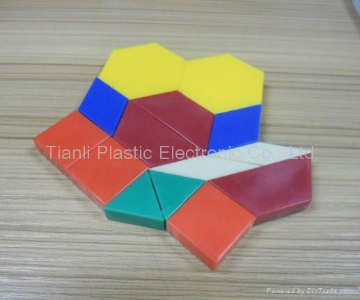 Plastic Educational Resources-Pattern Blocks 2