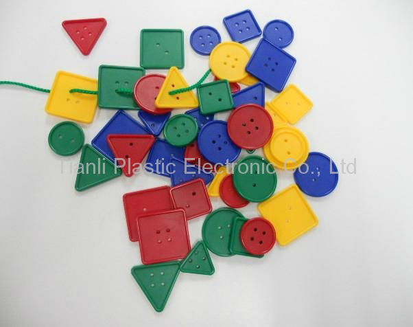 Plastic Educational Toys- Plastic Attribute Buttons