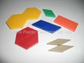 Plastic Educational Toy - Attribute Blocks and Pattern Blocks 2