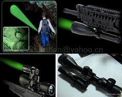 Green Laser Light Long Distance Sight and Night Vision Optic Hunting Scope