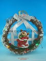 Terracotta christmas santa led light  3