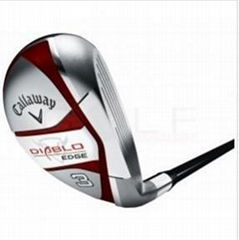 Callaway Big Bertha Diablo Edge Hybrids Woods Full Set 