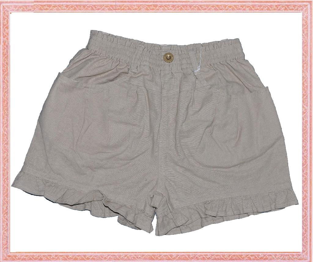 100% cotton baby shorts