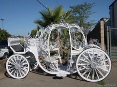 pumpkin horse carriage