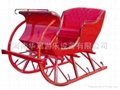 sleigh horse cart 1