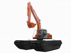 amphibious excavator ZY210SD-2 with ISUZU engine