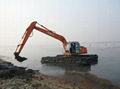 amphibious excavator ZY150SD-1 with