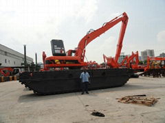 amphibious excavator ZY210SD-4 with ISUZU engine