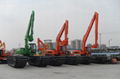 amphibious excavator ZY150SD-2 with ISUZU engine 3