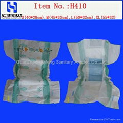 baby diaper with blue layer 