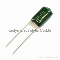 Polyester film capacitor