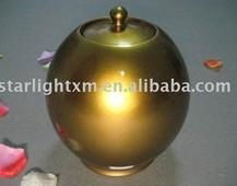 Roundness ceramic urn