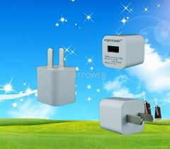 Mini USB travel charger for iphone