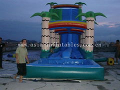 inflatable slide