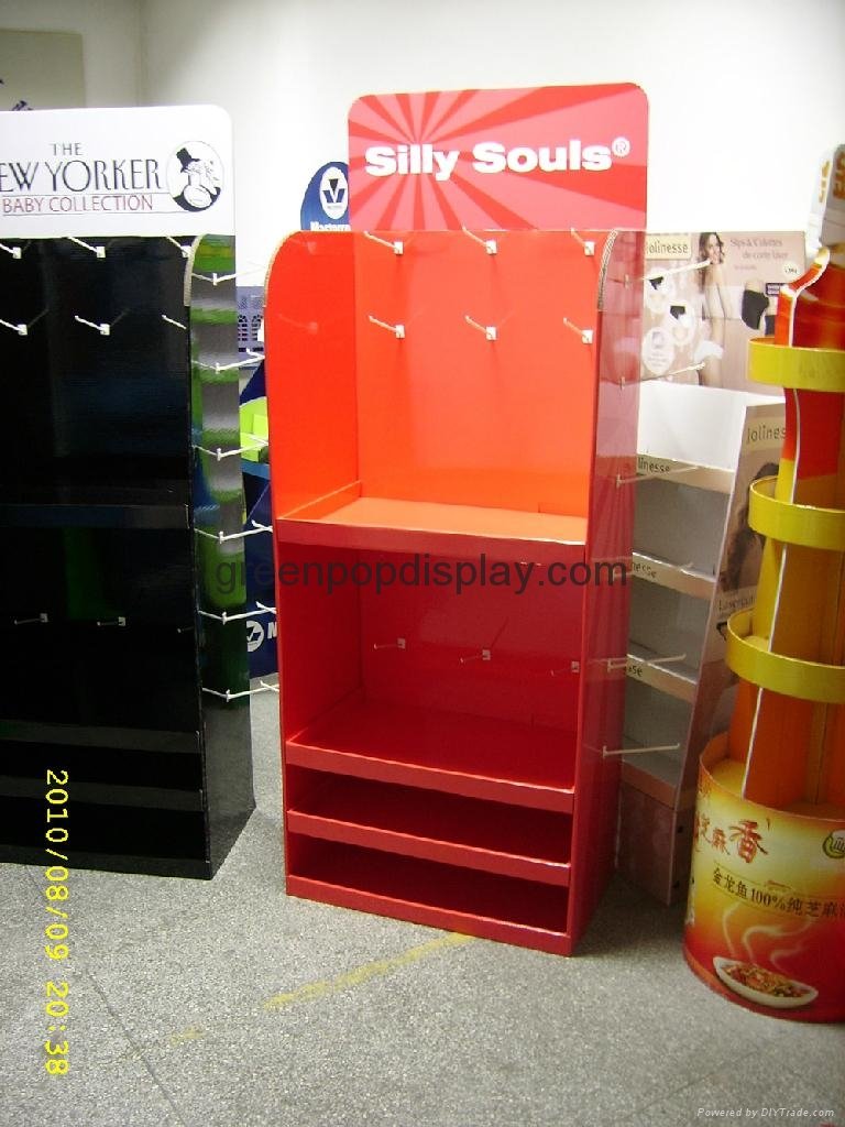 Cardboard Display, Paper Display Stand, Floor Display Stand, PDQ, Pallet Display