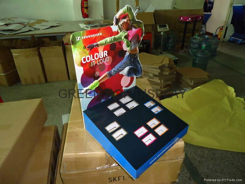 Cardboard Counter Display with 4C Offset Printing 2